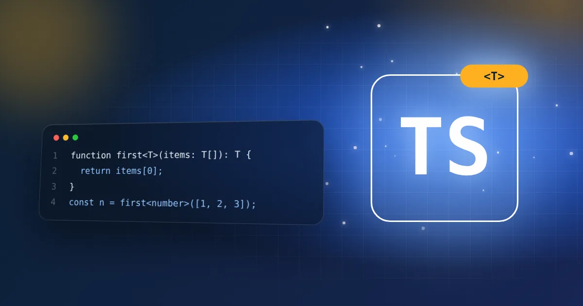 TypeScript interview questions illustration